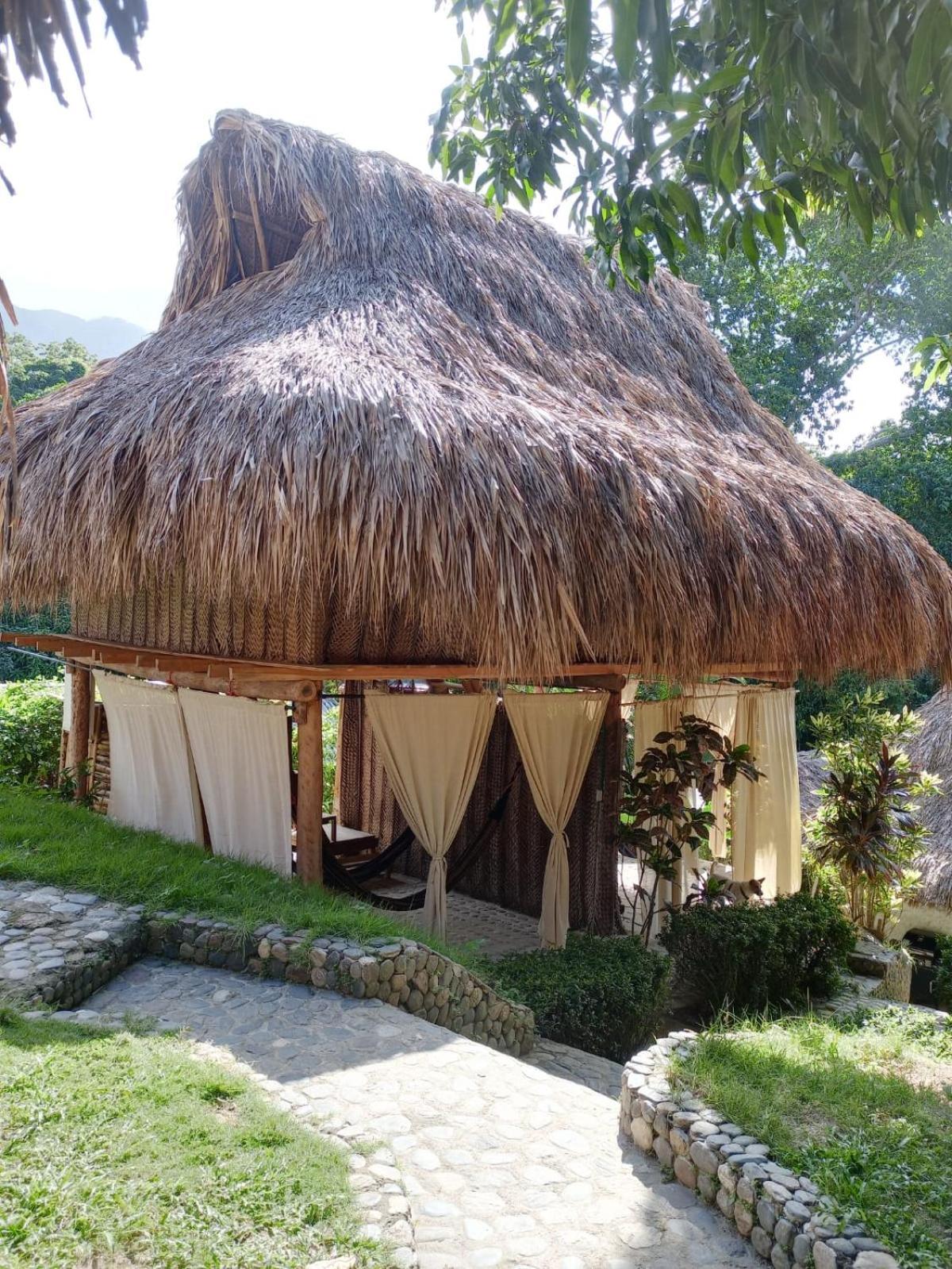 Ecocabanas Diosa Jaguar Tayrona La Esmeralda  Exteriér fotografie