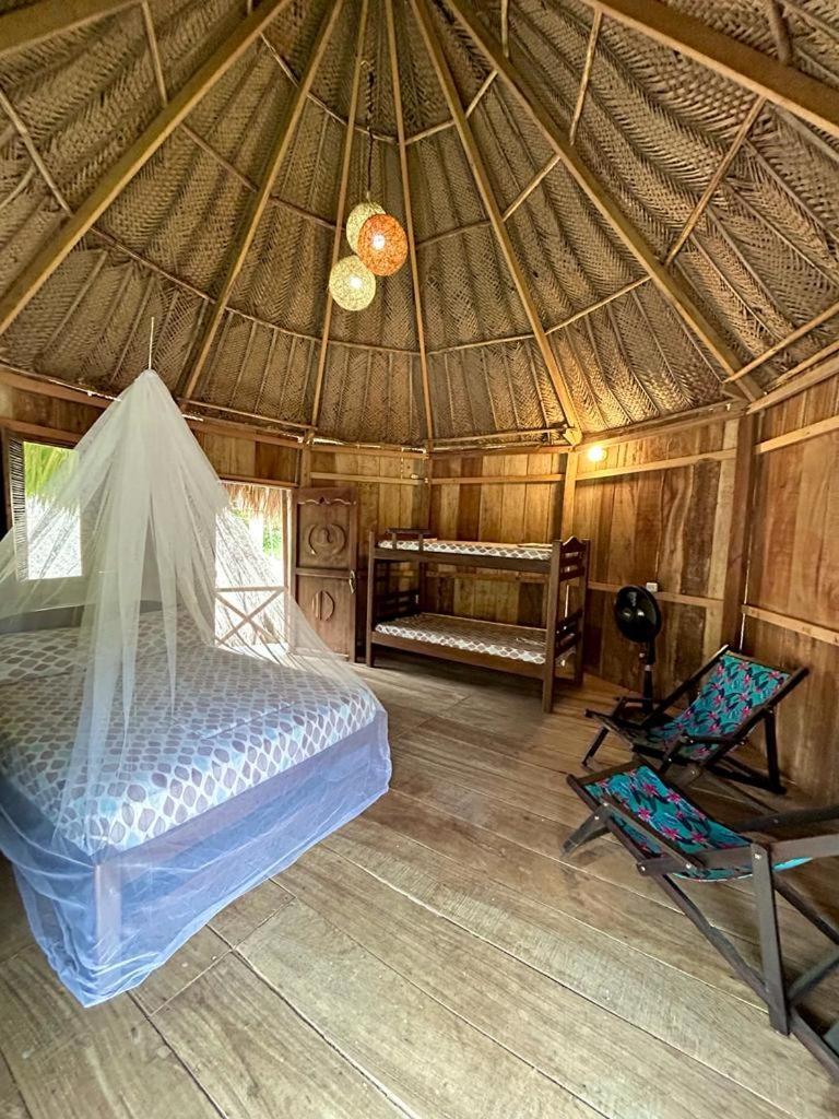 Ecocabanas Diosa Jaguar Tayrona La Esmeralda  Exteriér fotografie