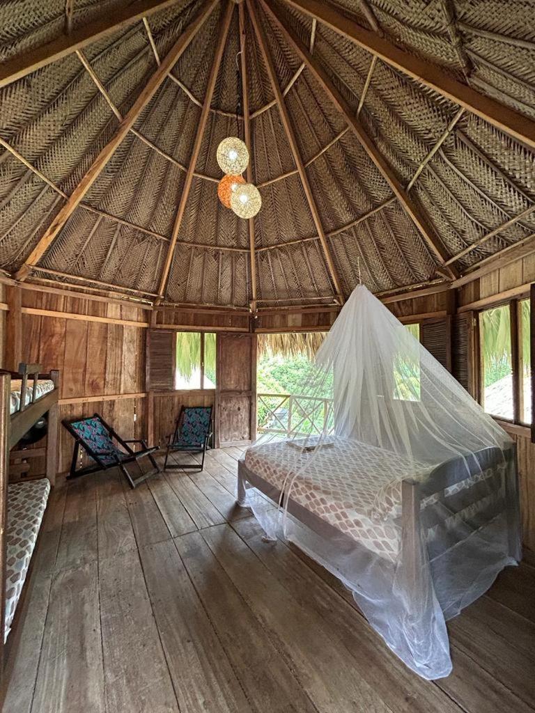 Ecocabanas Diosa Jaguar Tayrona La Esmeralda  Exteriér fotografie