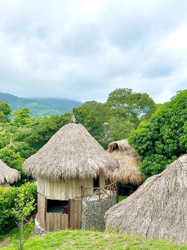 Ecocabanas Diosa Jaguar Tayrona La Esmeralda  Exteriér fotografie