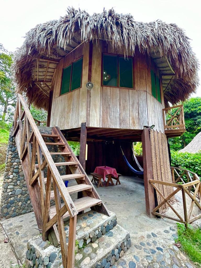 Ecocabanas Diosa Jaguar Tayrona La Esmeralda  Exteriér fotografie