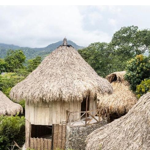 Ecocabanas Diosa Jaguar Tayrona La Esmeralda  Exteriér fotografie